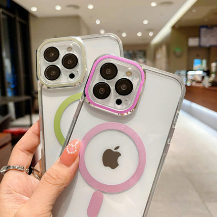 Transparent Mobile Phone Case Cover Compatible Case with Magnetic