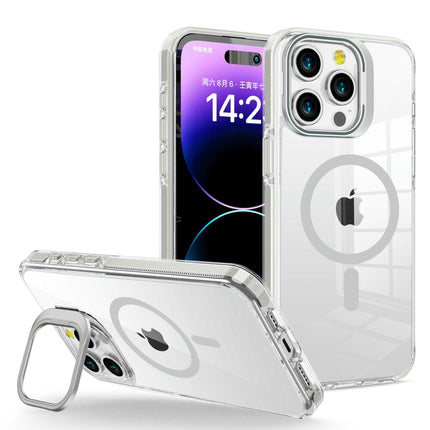 Transparent Mobile Phone Case Cover Compatible Cases With Stand and Magnetic 1