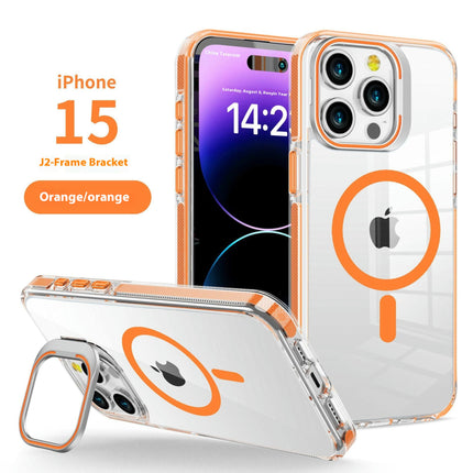 Transparent Mobile Phone Case Cover Compatible Cases With Stand and Magnetic 1