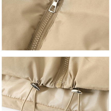Womens Winter Crop Puffer Vest Lightweight Sleeveless Padded Gilet Coat Stand Collar Outwear