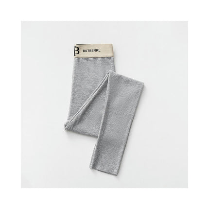 Women Winter Warm Leggings Fleece Lined Stretchy Soft Thermal Sherpa Pants High Waist Tights-A1