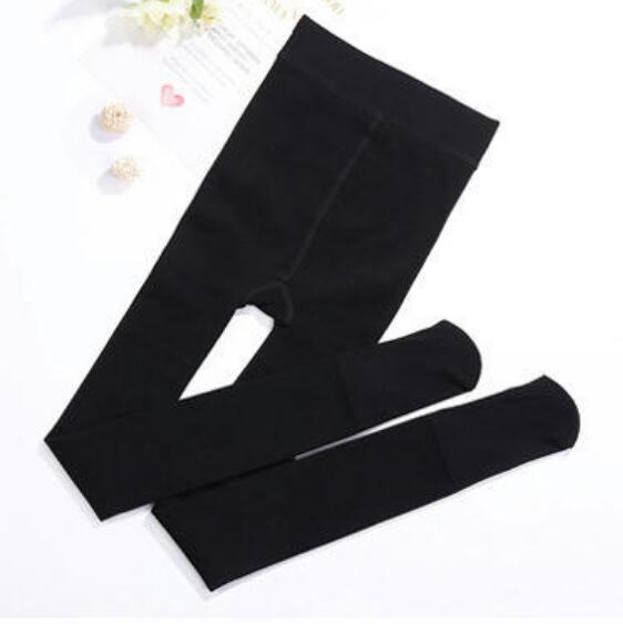 Autumn and Winter Warm Leggings Women Elastic Thick Thermal Legging Pants Fleece Lined Tights