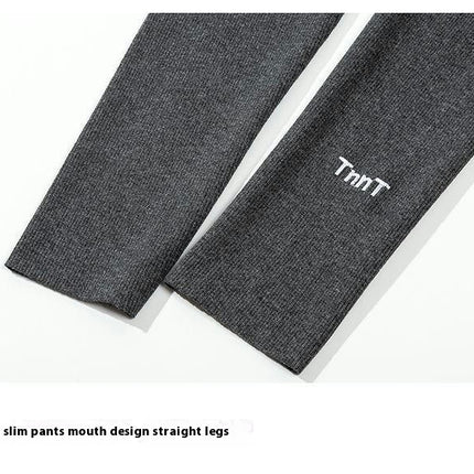 Lambskin Leggings Women Thickened Thread Tights Warm Pants Winter