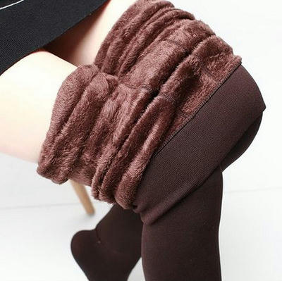 Women's Thick Lined Fleece Opaque Leggings - 200D High Waist Shaping Leggings
