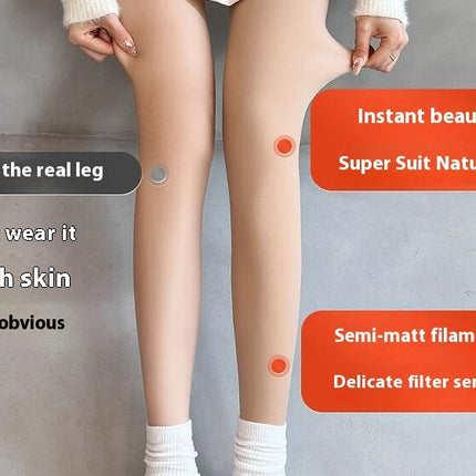 Women's Winter Warm Stretchy Thermal Leggings Pants Fleece Lined Tights-A1