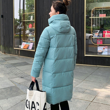 Women's Winter Coat Padded Puffy Jacket Overcoat with Hood