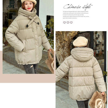 Women's Winter Coat Thicken Puffer Jacket Outwear with Hood