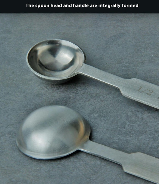Stainless Steel 4 - Piece Measuring Cups and Spoons Combo Set  Kitchen Gadgets For Cooking & Baking Set