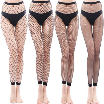 3 PCS Black Fishnet Stockings for Women, Fish Nets Women Tights, Fishnet Tights Ladies One Size Fit All
