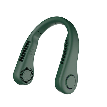 Portable Hanging Neck Fan,Battery Operated Bladeless Neck Fan for Office Sports Traveling