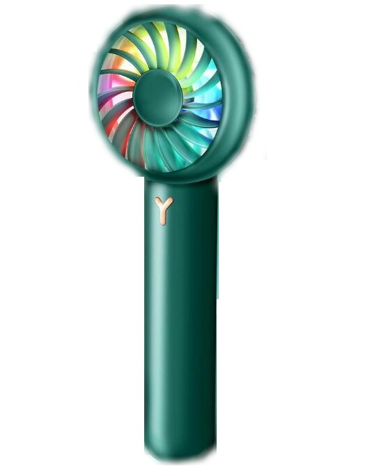 Mini Handheld Portable Fan 3 Speed Removable Base USB Battery Operated Fan for Home Camping Travel