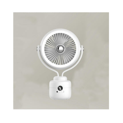 Outdoor Camping Fan-Home Office with Tripod Multi-function Suspension Shaking Head Fan
