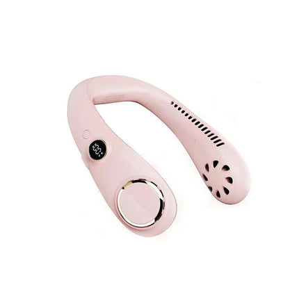 Portable Neck Fan, USB Charging Bladeless Fan, 3 Speeds Adjustment Hands Free Personal Fans