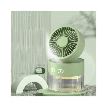 3 Speeds Powerful Portable Fan, Quiet Cooling Mini Fan, USB Rechargeable Small Table Fan
