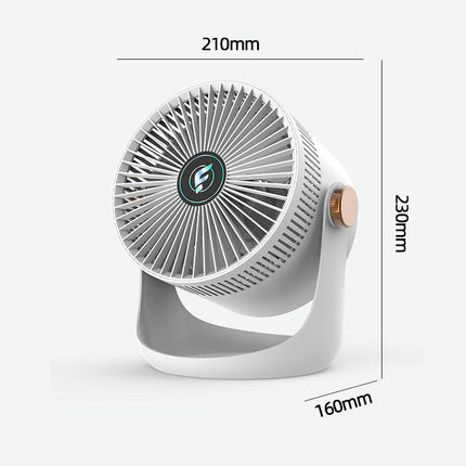 USB Fan Mini, with 3 Speed, Table Personal Cooling Fan, Quiet Mini Desk Fan, Small Fan for Home Office Bedroom Car Travel