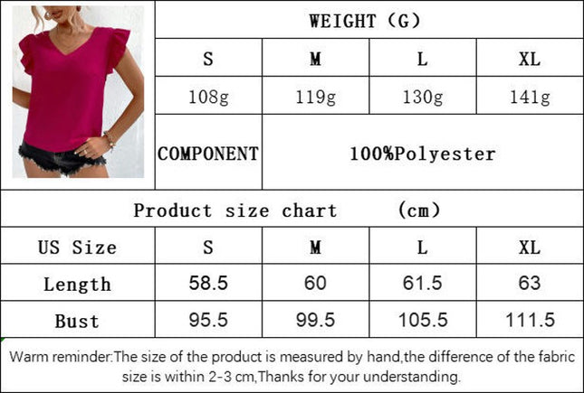 Tank Tops for Women Loose Fit Summer V Neck Ruffled Sleeveless Tanks