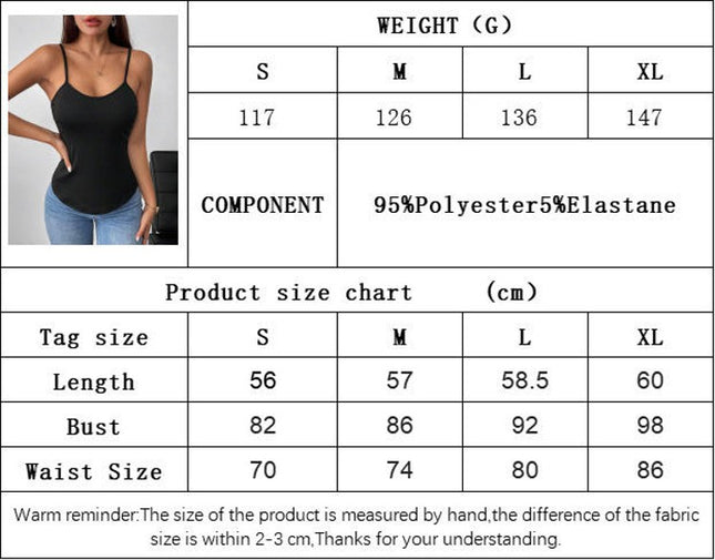 Women's Sexy Sleeveless Spaghetti Strap Backless Camisole Tank Tops