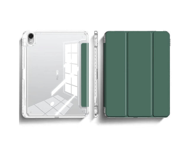 Auto Sleep/Wake iPad Case Cover with Stand and Pencil Holder-A