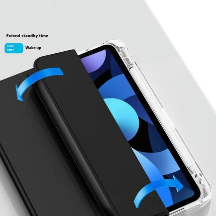 Auto Sleep/Wake iPad Case Cover with Stand and Pencil Holder-A 1