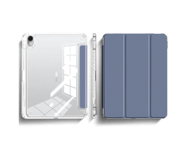 Auto Sleep/Wake iPad Case Cover with Stand and Pencil Holder-A 1