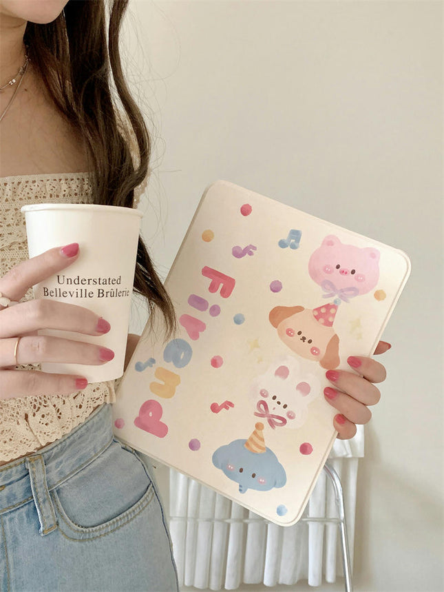 Cute iPad Case Cover with Stand