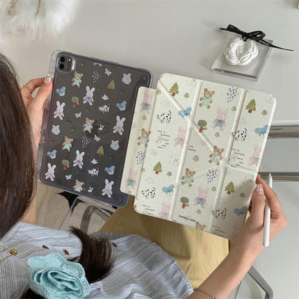 Cute iPad Case Cover with Magnetic Stand & Auto Sleep/Wake-C1