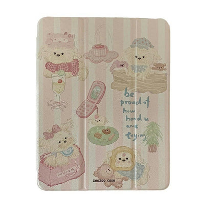 iPad Case Cover with Magnetic Stand & Auto Sleep/Wake Tablet Case-A