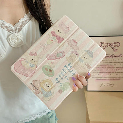 iPad Case Cover with Magnetic Stand & Auto Sleep/Wake Tablet Case-A