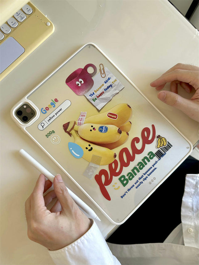 Transparent Shockproof Hard Tablet Cover iPad Case Cover