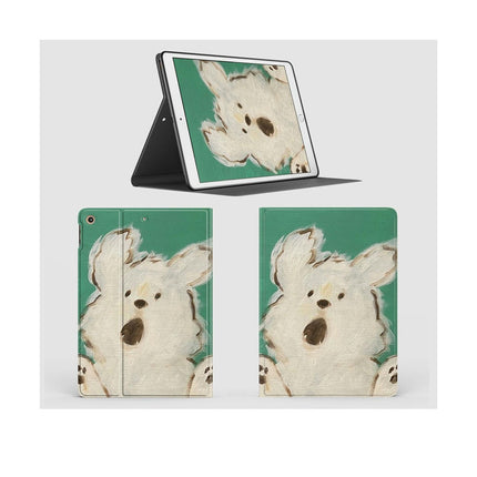 Cute Protective Tablet Cover iPad Case with Stand Auto Sleep/Wake-A 1