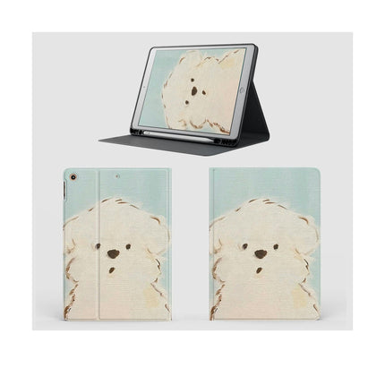 Cute Protective Tablet Cover iPad Case with Stand Auto Sleep/Wake-A 1