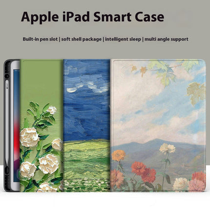 Multi-Angle Viewing iPad Case Cover with Auto Sleep Wake-A 3