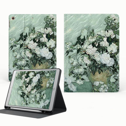 Multi-Angle Viewing iPad Case Cover with Auto Sleep Wake-A 1