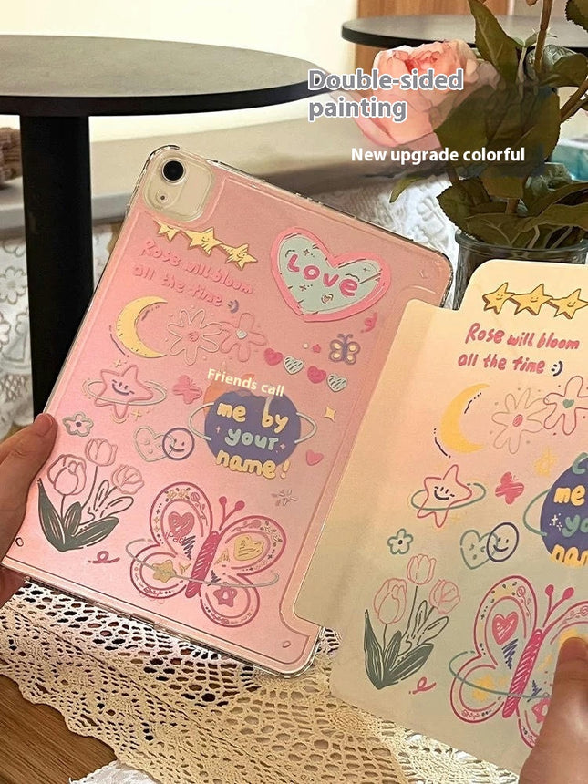 Tri-fold Stand iPad Case Cover Auto Sleep/Wake Protective Tablet Cover
