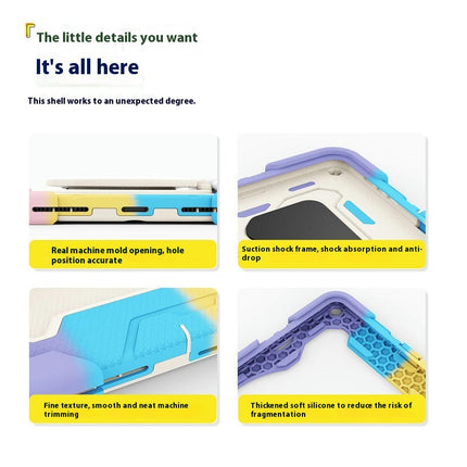 Protective Tablet Cover Drop Proof iPad Case Cover with Stand-A 1