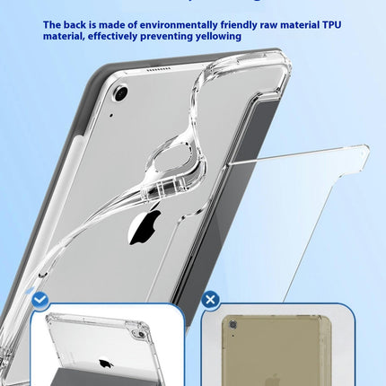 iPad Case Cover with Pencil Holder/Auto Wake/Sleep/Tri-fold Stand-A
