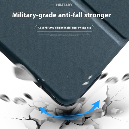 ipad Case Cover Drop Proof Protective Tablet Cover with Tri-fold Stand-A 3