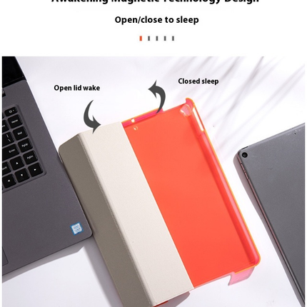 iPad Case with Tri-fold Stand Auto Sleep/Wake Protective Cover for iPad 3