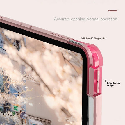 iPad Case Cover with Pencil Holder Auto Sleep/Wake Case for iPad 1