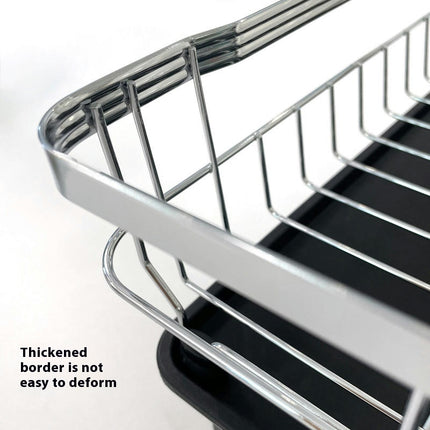 Dish Drying Rack Kitchen Double Layer Drain Rack Bowl Rack Household Dish Storage Countertop Tableware