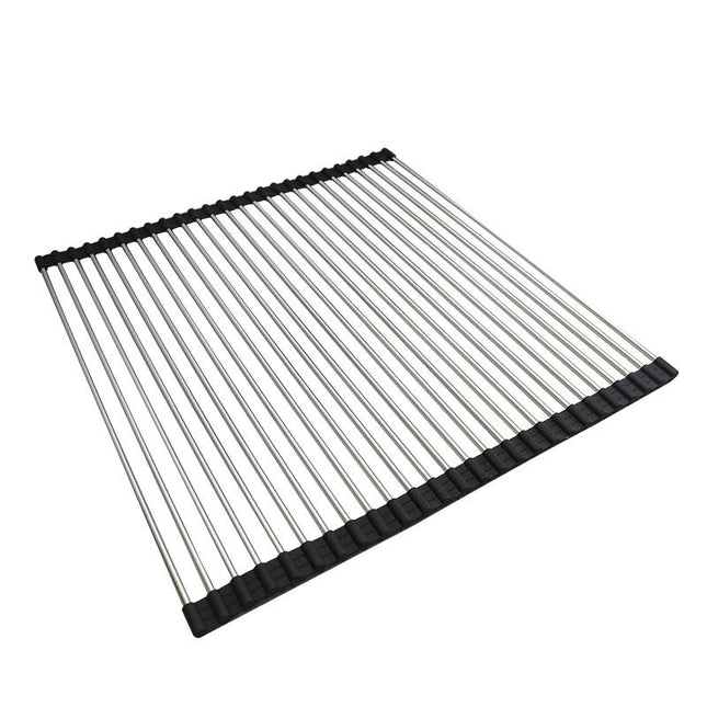 Multipurpose Roll Over The Dish Rack Portable Rolling Dish Drainer-for Kitchen Sink Accessories Tool 1