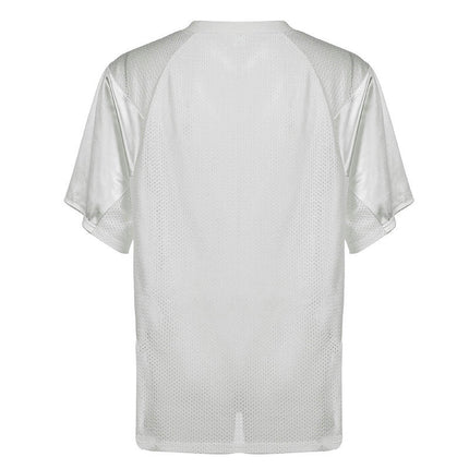 Womens Short Sleeve Print T-Shirts V Neck Loose Fit Summer Casual Loose Tops