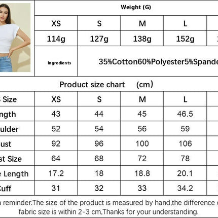 Women's Ruched Short Sleeve Crop Top Slim Fitted Crew Neck Casual T-Shirt