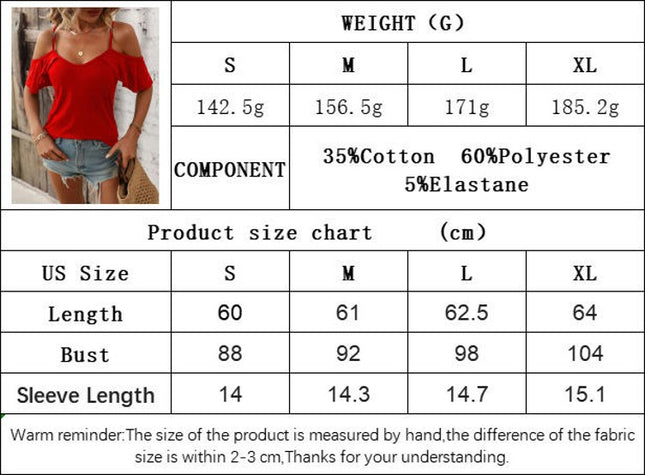 Womens Short Sleeve Cold Shoulder Tops Sexy Summer Spaghetti Straps Shirts