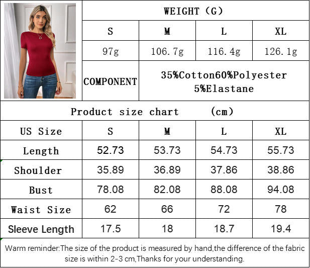 Women Slim Fit Short Sleeve Round Neck Crop Top Sexy Backless Summer T Shirts