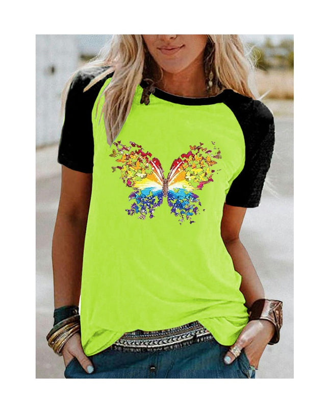 Womens Tshirt Graphic Tees Crew Neck Summer Short Sleeve Loose Fit Tops