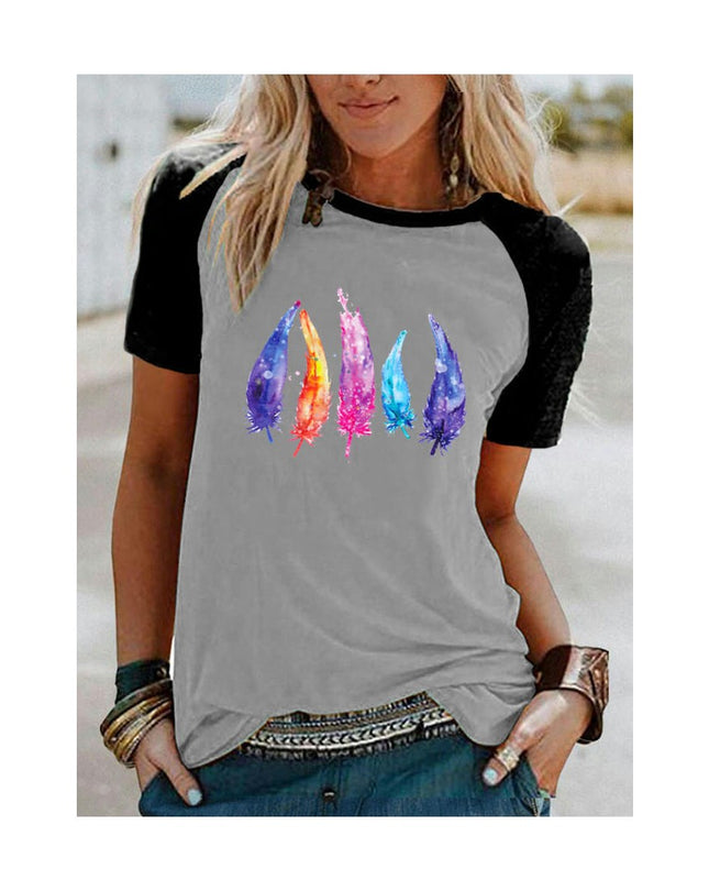 T Shirts for Women Summer Short Sleeve Crewneck Casual Graphic Tees Tops