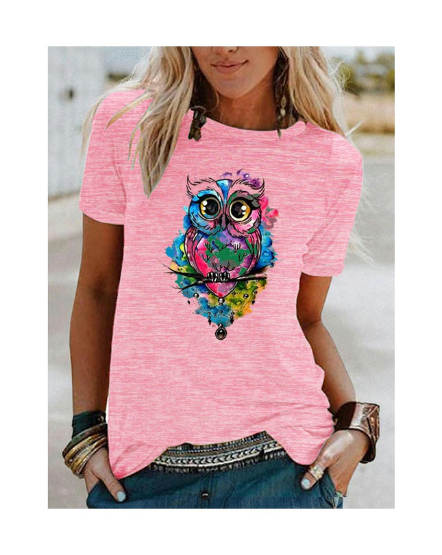 Women Graphic Tees Short Sleeve Summer Tops Funny Printed Casual T Shirts