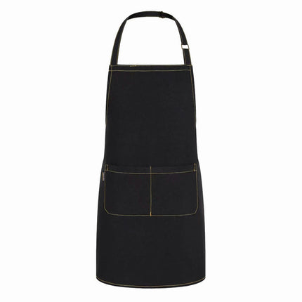 Plain Bib Aprons with Pockets-Unisex Apron for Restaurant Kitchen Cooking BBQ Painting