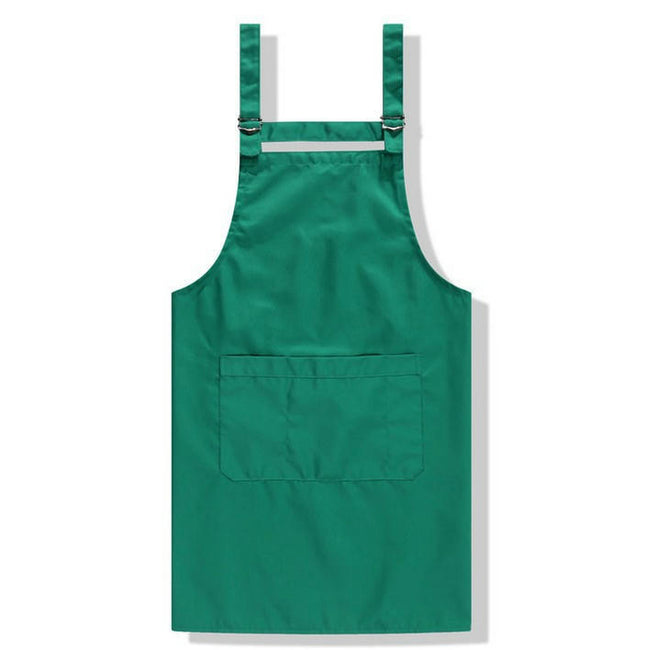 Adjustable Backbone Apron-Unisex Apron for Restaurant Kitchen Cooking Tea Shop Coffee